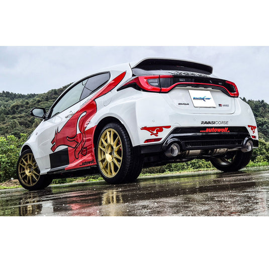 Tubo sostituzione catalizzatore Inoxcar Toyota Yaris GR 1,6 dopo 2024