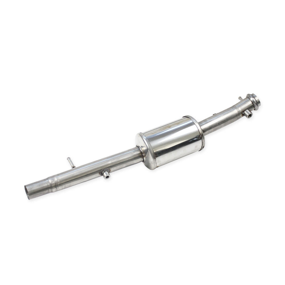 Tubo sotituzione filtro OPF/GPF + silenziatore Inoxcar Ford Fiesta Mk8.5 Hybrid ST-Line dopo 2023