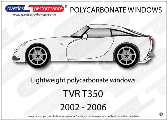 Vetri in Policarbonato per TVR T350