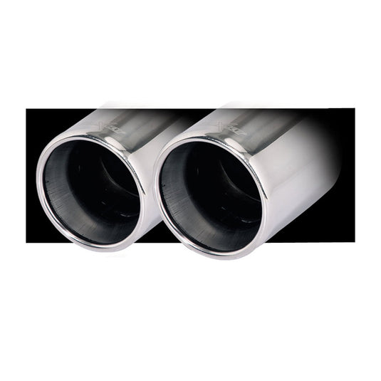Uscita Scarico Inoxcar 2x80 lunghezza 230mm