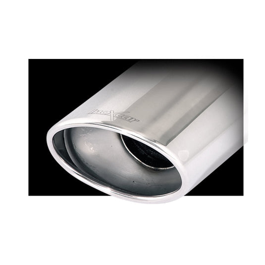 Uscita Scarico Inoxcar Ovale 120/80mm lunghezza 250mm