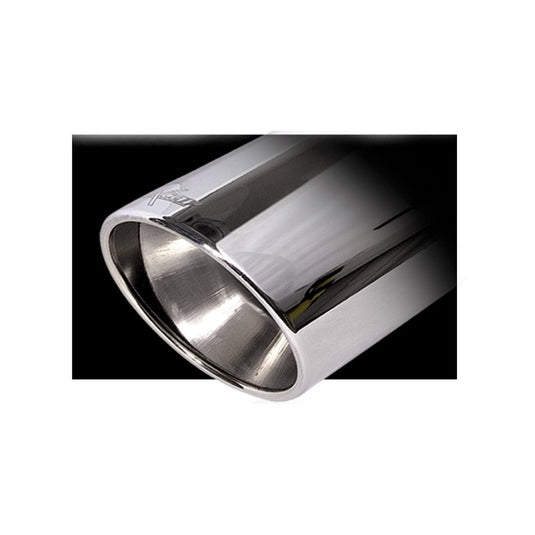 Uscita Scarico Inoxcar Tonda Diametro 110 X-Race Chromo lunghezza 230mm
