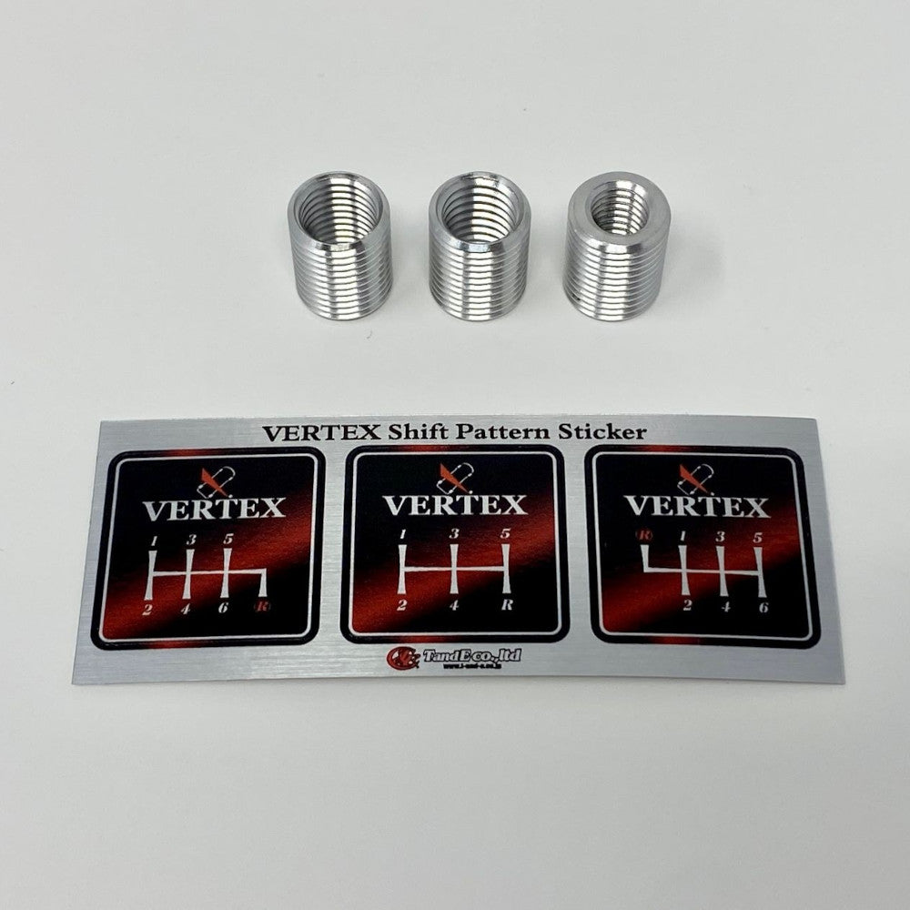 Pomello Vertex Monocromatico Bianco e Logo Rosa
