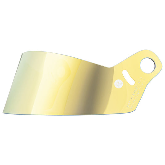 Visiera corta iridium giallo scuro per casco Stilo WRX