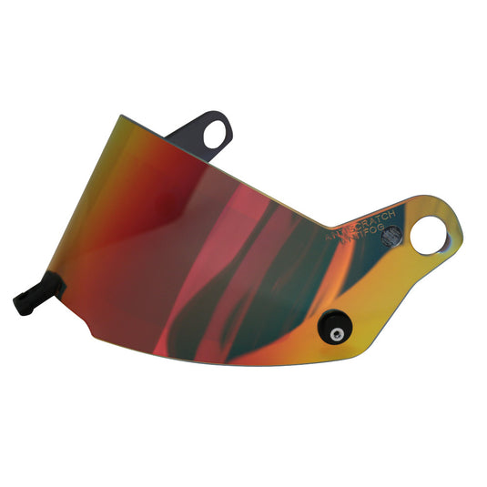 Visiera STILO Iridium Rosso Scuro Casco ST5