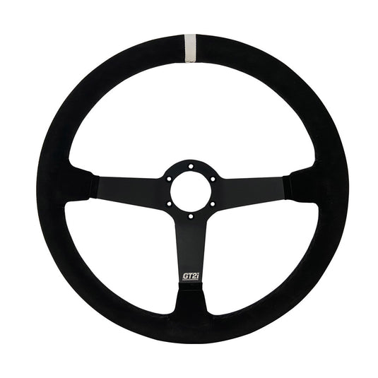 Volante Pro 380 pelle scamosciata Nero/Nero 65mm