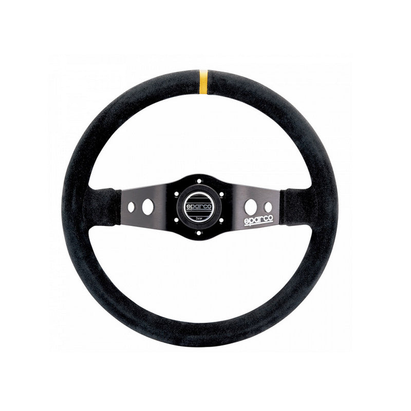 Carica immagine in Galleria Viewer, Volante Sparco R215 pelle scamosciata nero
