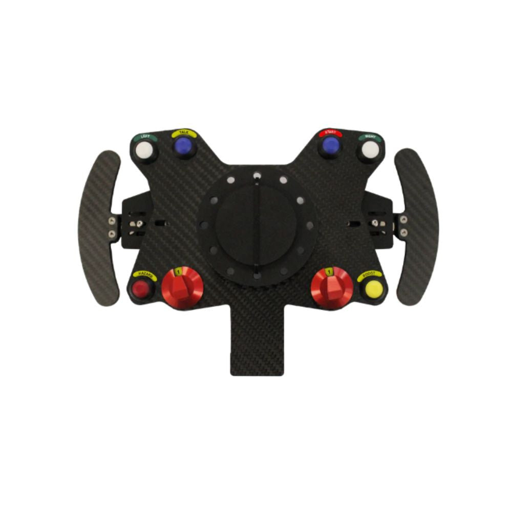 Volante wireless a 8 pulsanti in carbonio con palette del cambio AIM
