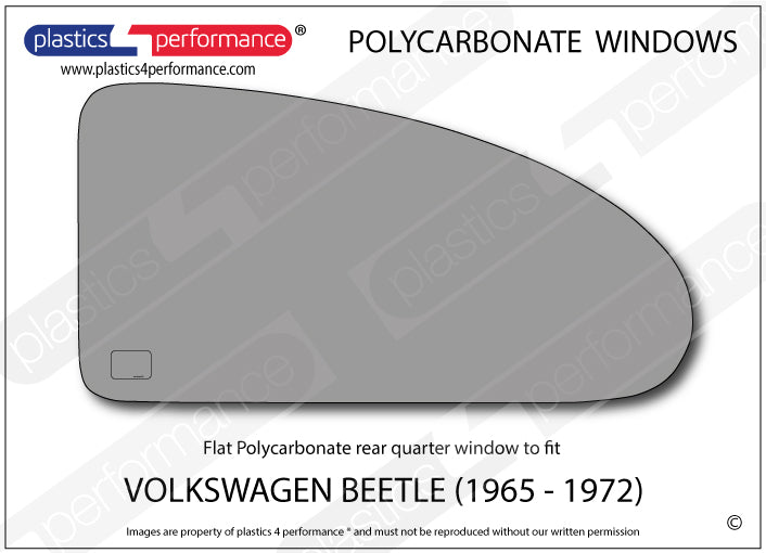 Vetri in Policarbonato per Volkswagen Maggiolino (65-72)