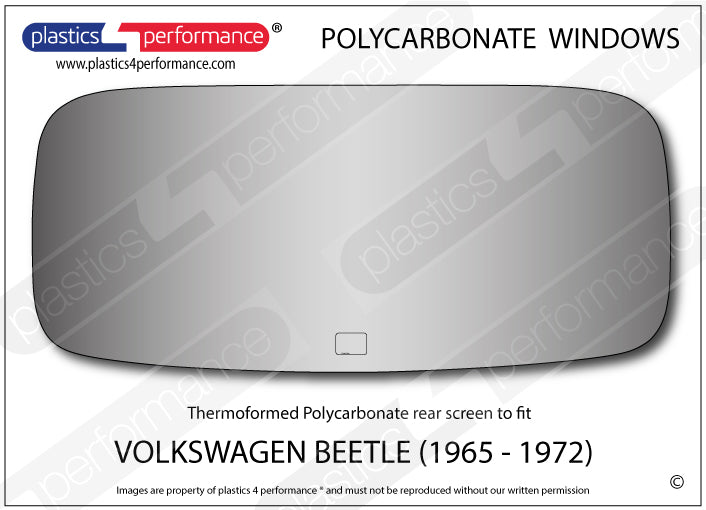 Carica immagine in Galleria Viewer, Vetri in Policarbonato per Volkswagen Maggiolino (65-72)
