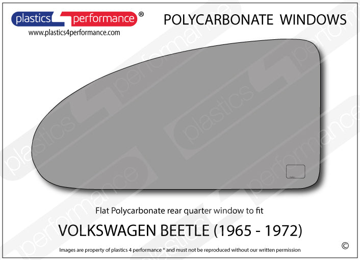 Vetri in Policarbonato per Volkswagen Maggiolino (65-72)