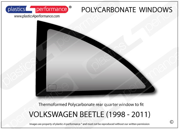 Carica immagine in Galleria Viewer, Vetri in Policarbonato per Volkswagen New Beetle
