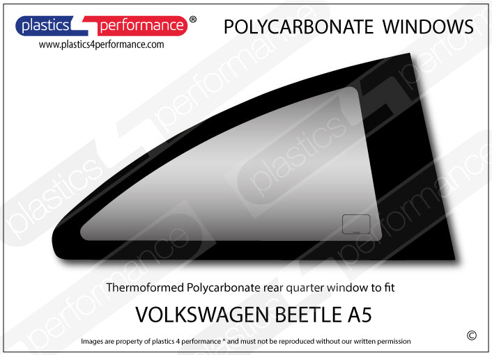 Carica immagine in Galleria Viewer, Vetri in Policarbonato per Volkswagen Beetle A5
