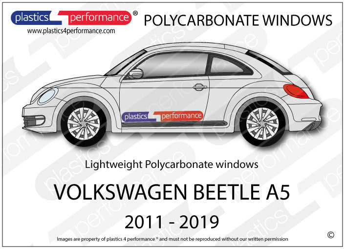 Vetri in Policarbonato per Volkswagen Beetle A5