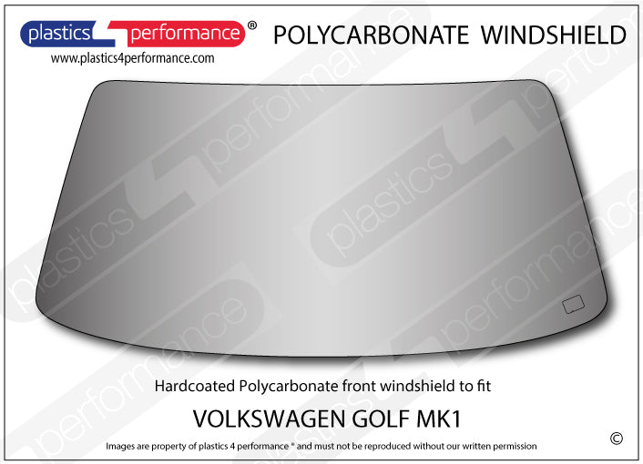Vetri in Policarbonato per Volkswagen Golf MK1 3 Porte