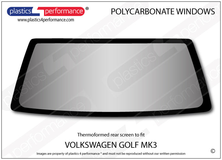 Carica immagine in Galleria Viewer, Vetri in Policarbonato per Volkswagen Golf MK3 3 Porte
