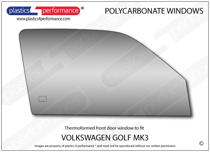 Carica immagine in Galleria Viewer, Vetri in Policarbonato per Volkswagen Golf MK3 3 Porte
