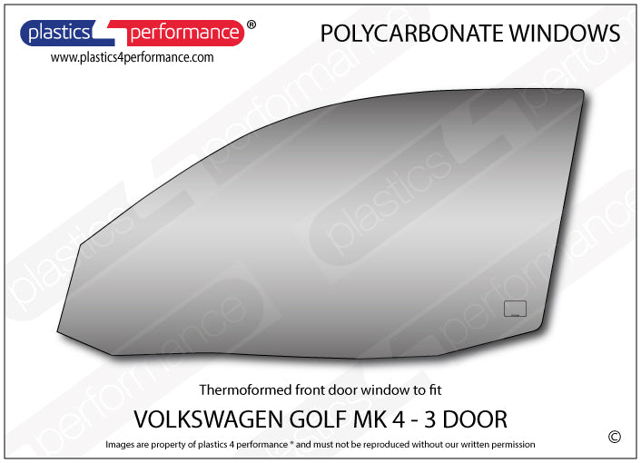 Carica immagine in Galleria Viewer, Vetri in Policarbonato per Volkswagen Golf MK4 3 Porte
