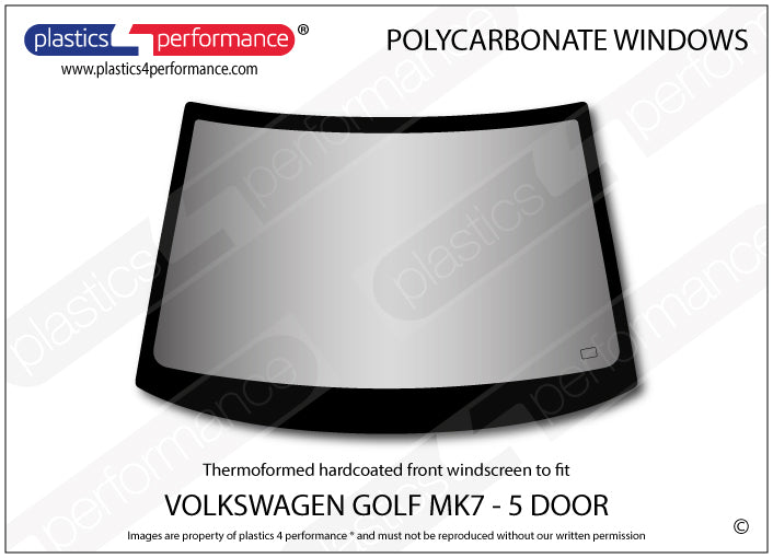 Carica immagine in Galleria Viewer, Vetri in Policarbonato per Volkswagen Golf MK7 5 Porte
