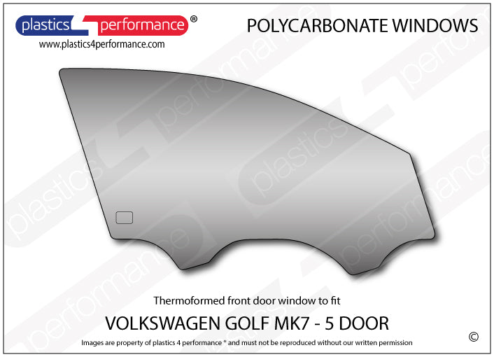 Carica immagine in Galleria Viewer, Vetri in Policarbonato per Volkswagen Golf MK7 5 Porte
