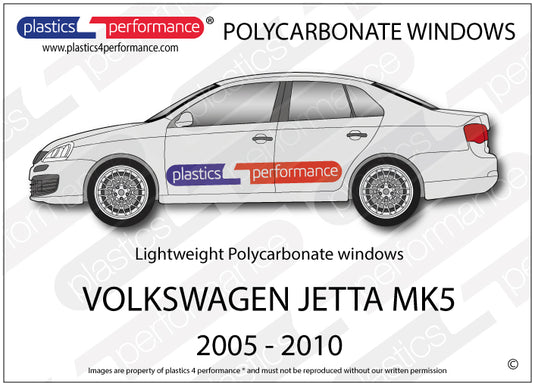 Vetri in Policarbonato per Volkswagen Jetta MK5