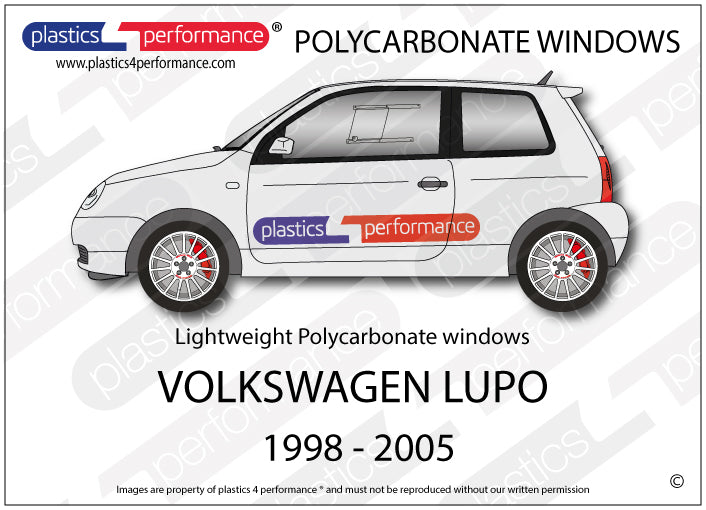 Vetri in Policarbonato per Volkswagen Lupo