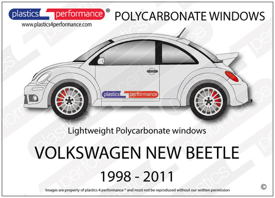 Vetri in Policarbonato per Volkswagen New Beetle