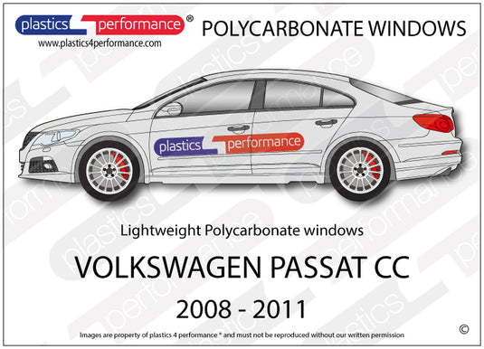 Vetri in Policarbonato per Volkswagen Passat CC
