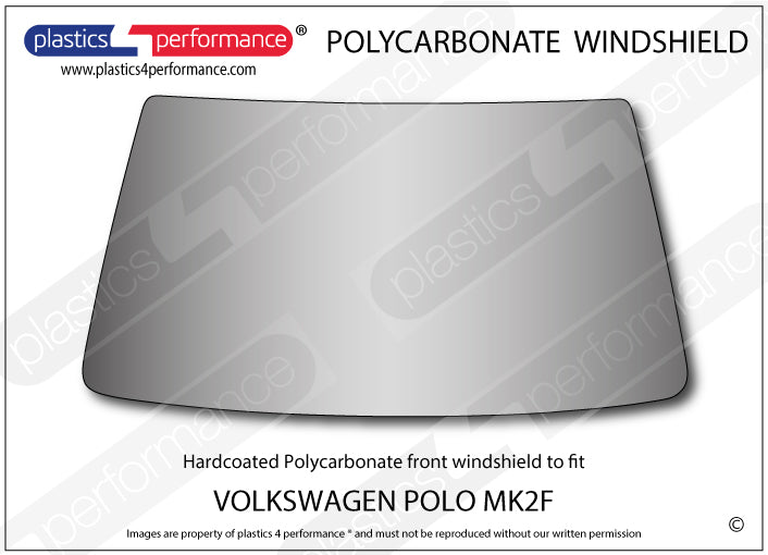 Vetri in Policarbonato per Volkswagen Polo MK2F 86C Coupé