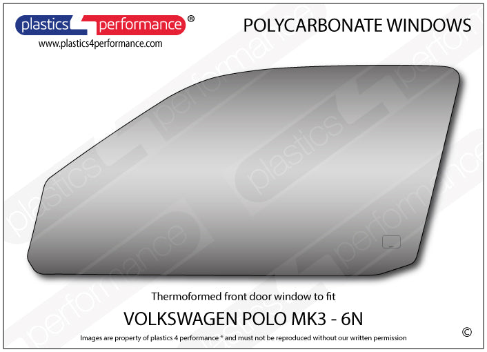 Vetri in Policarbonato per Volkswagen Polo MK3 6N
