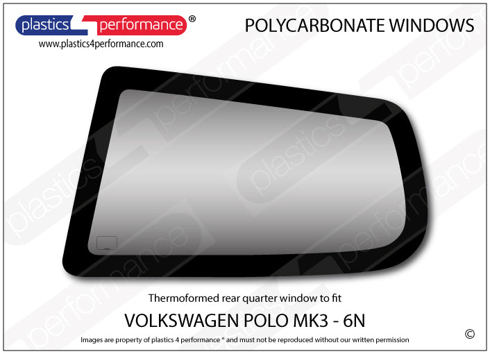 Vetri in Policarbonato per Volkswagen Polo MK3 6N