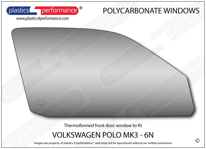 Carica immagine in Galleria Viewer, Vetri in Policarbonato per Volkswagen Polo MK3 6N
