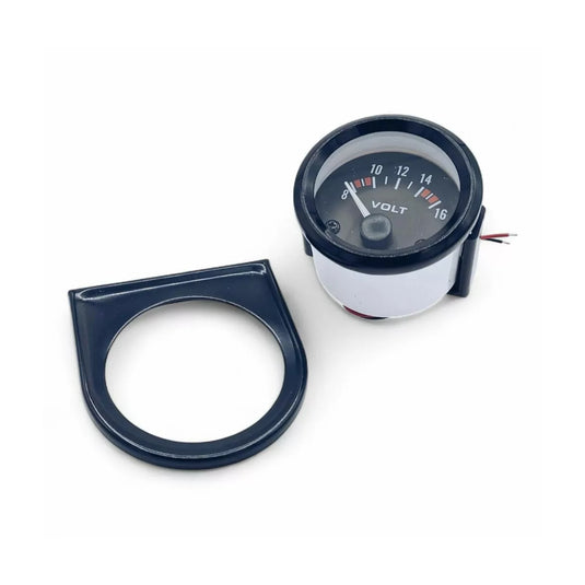 Voltmetro OBP Ø 52 mm nero - 8-16 V
