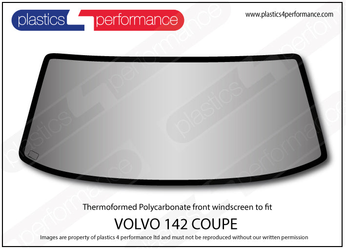 Carica immagine in Galleria Viewer, Vetri in Policarbonato per Volvo 142 Coupé

