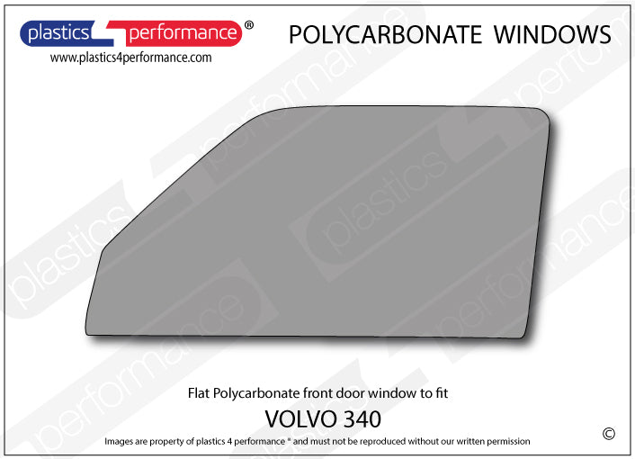 Vetri in Policarbonato per Volvo 340