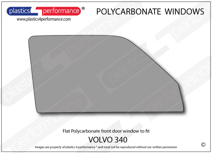 Carica immagine in Galleria Viewer, Vetri in Policarbonato per Volvo 340
