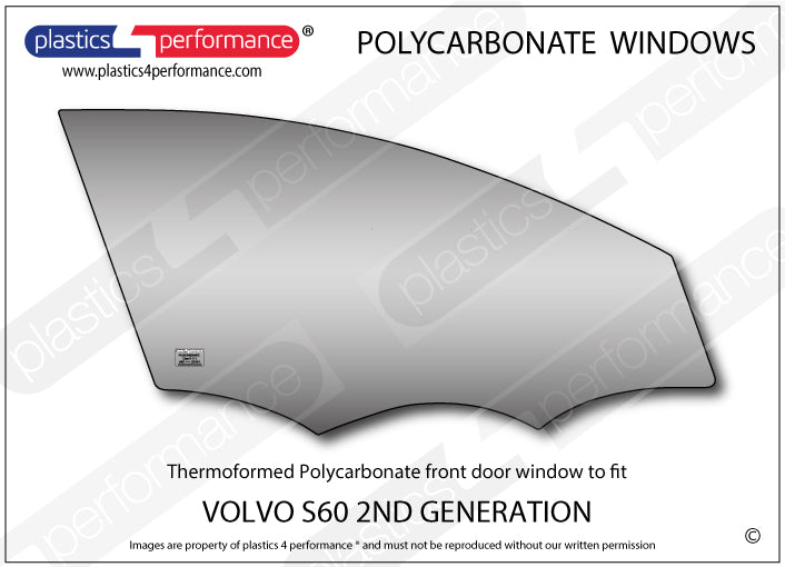 Vetri in Policarbonato per Volvo S60 2ª Gen.