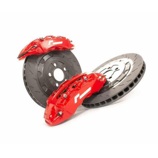 VWR - Kit freno Stage 2 per Polo AW / Ibiza 6F / Audi A1GB -Dischi 345mm - Pinze 4 pistoni
