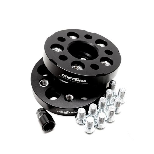 Distanziali 5x100 (57.1) - Doppia Bulloneria con Bulloni - da 20 a 40 mm
