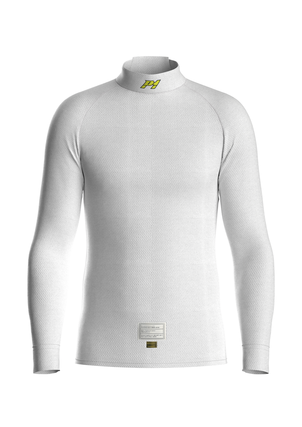 Maglia Sottotuta P1 X-Flow Long Bianco (FIA 8856-2018)