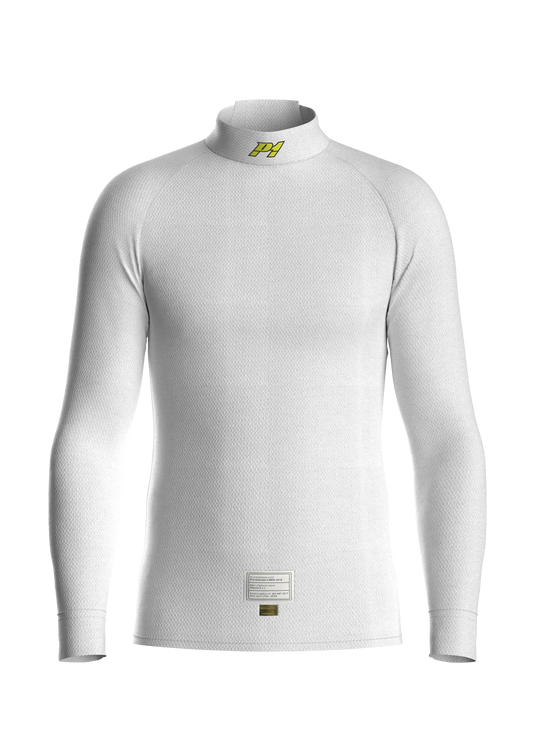 Maglia Sottotuta P1 X-Flow Long Bianco (FIA 8856-2018)