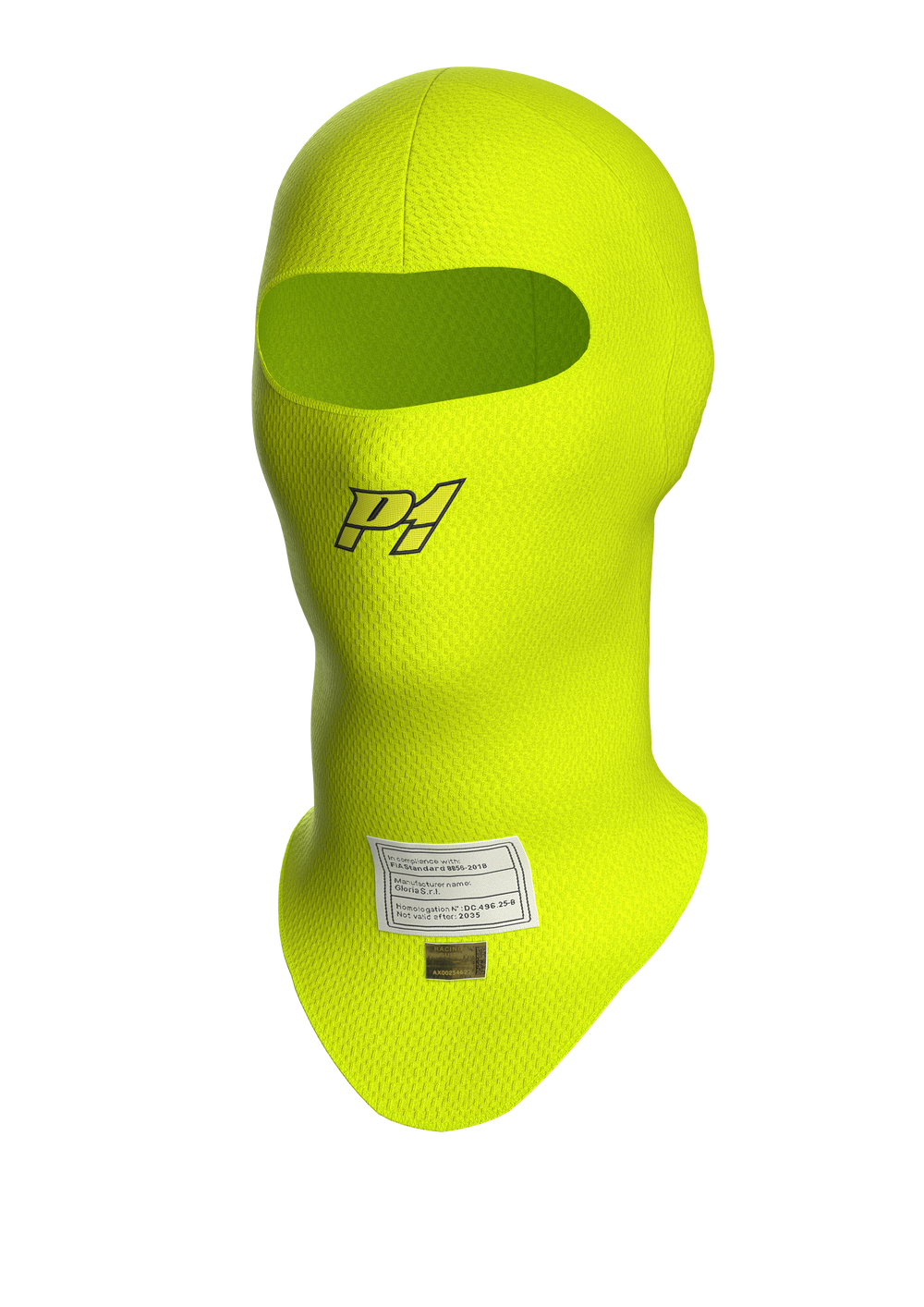 Sottocasco P1 X-Flow M Giallo Fluo (FIA 8856-2018)