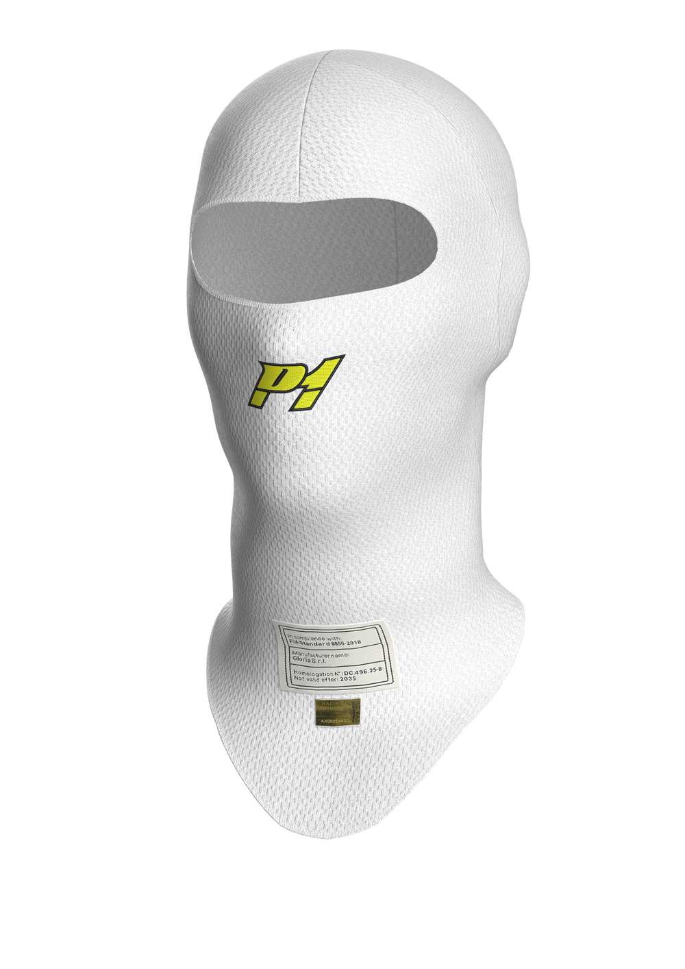 Sottocasco P1 X-Flow M Bianco (FIA 8856-2018)