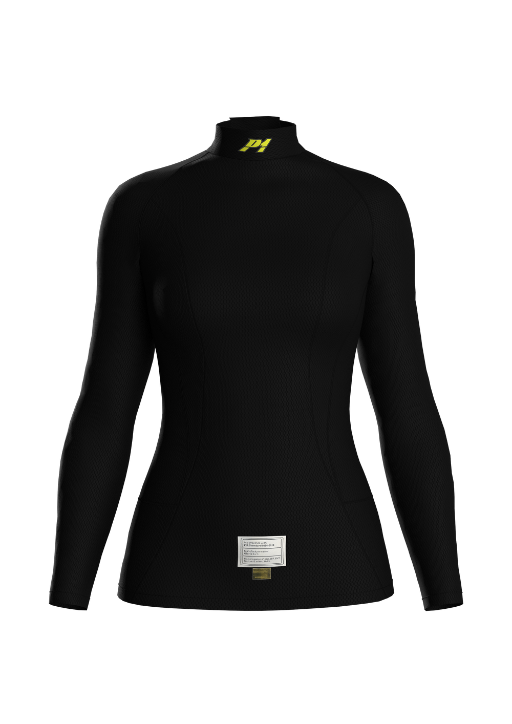 Maglia Sottotuta P1 X-Flow Donna Nero (FIA 8856-2018)