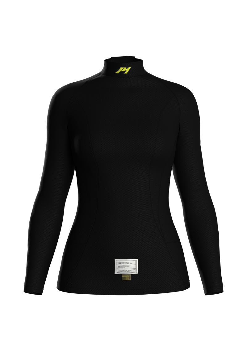 Carica immagine in Galleria Viewer, Maglia Sottotuta P1 X-Flow Donna Nero (FIA 8856-2018)
