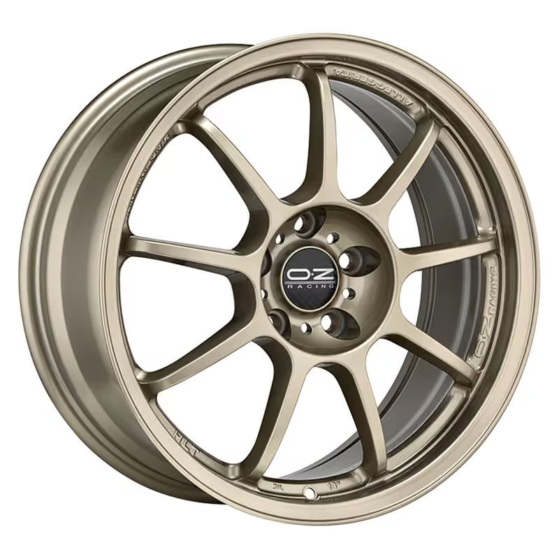 Cerchio OZ Racing Alleggerita HLT 11x18 5x130 ET45 - Oro bianco