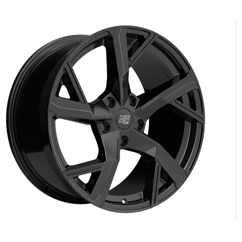 Cerchio MSW 54 8,5x20 5x108 ET45 - Nero lucido