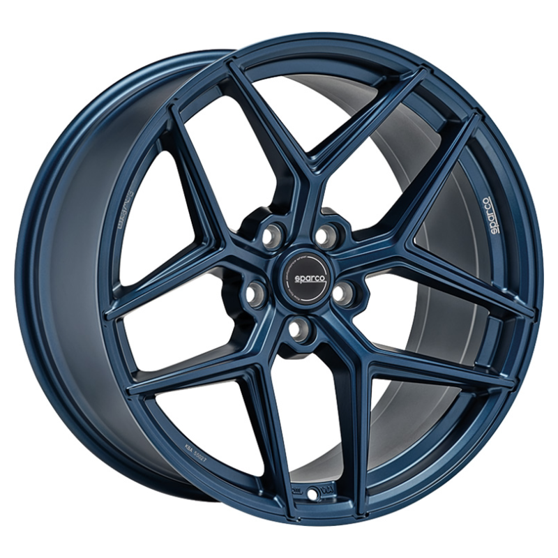 Carica immagine in Galleria Viewer, Cerchio Sparco FF-3 8x19 5x112 ET46 - Blu opaco

