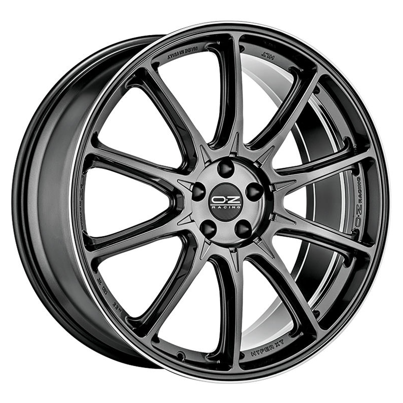 Cerchio OZ Racing Hyper XT HLT 9,5x21 5x120 ET40 - Star Graphite