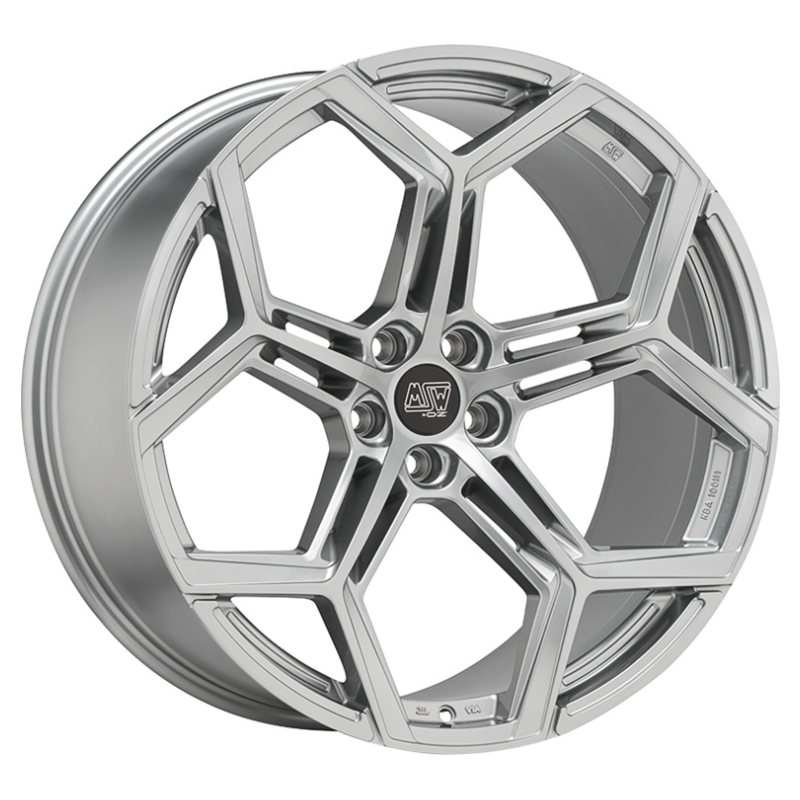 Cerchio MSW 53 10,5x22 5x112 ET19 - Argento